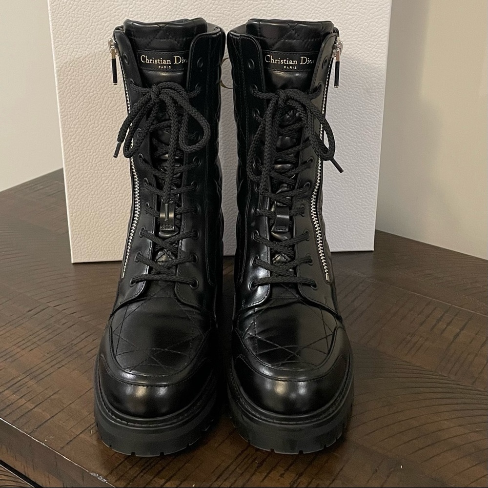DIOR D-LEADER ANKLE BOOT